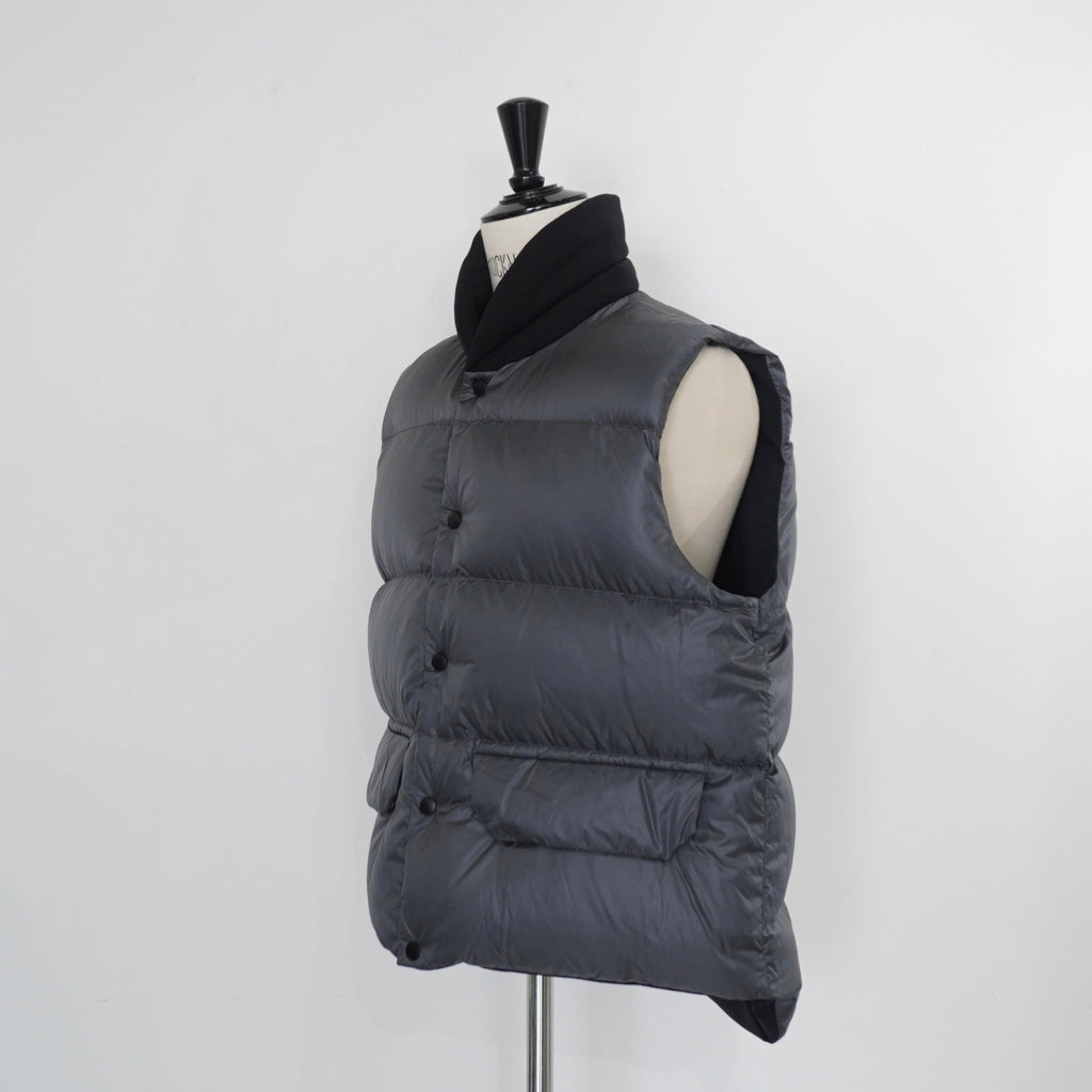 [SCYE] Nylon Stretch Reversible Down Vest サイ ナイロン ストレッチ リバーシブル ダウンベスト - apartir Online Store アパルティール セレクトショップ