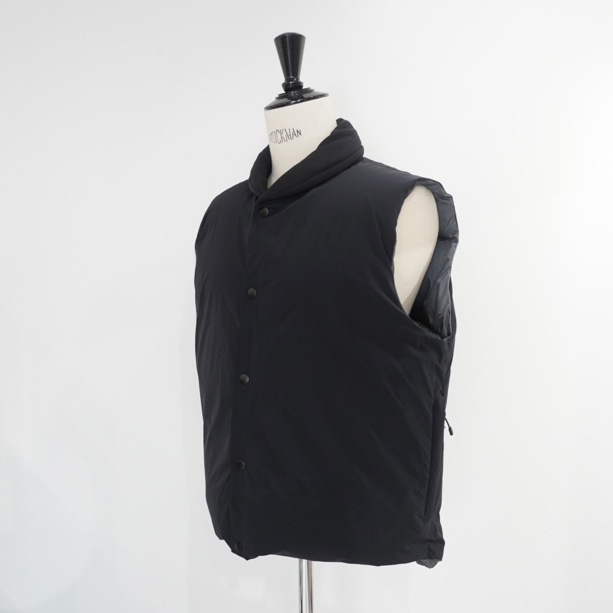 [SCYE] Nylon Stretch Reversible Down Vest サイ ナイロン ストレッチ リバーシブル ダウンベスト