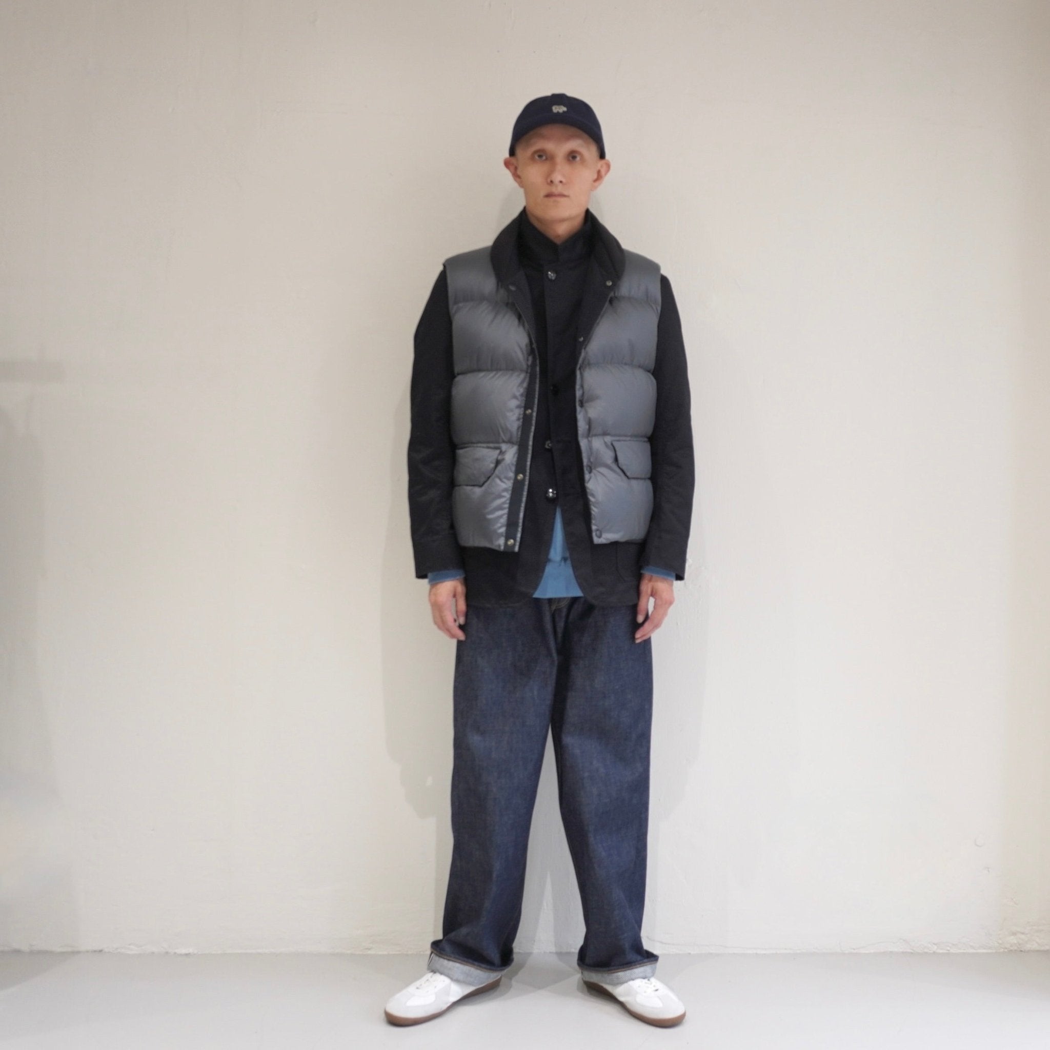 [SCYE] Nylon Stretch Reversible Down Vest サイ ナイロン ストレッチ リバーシブル ダウンベスト - apartir Online Store アパルティール セレクトショップ