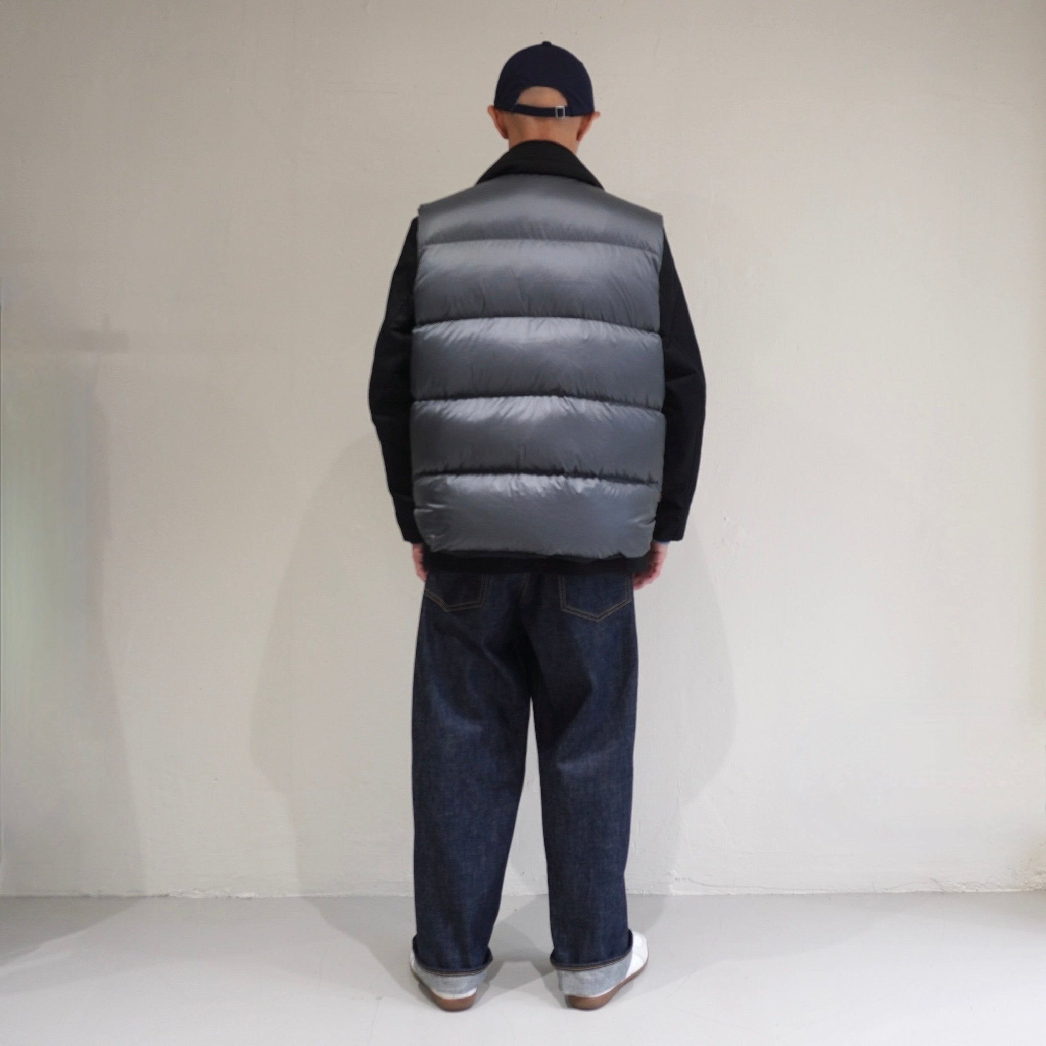 [SCYE] Nylon Stretch Reversible Down Vest サイ ナイロン ストレッチ リバーシブル ダウンベスト - apartir Online Store アパルティール セレクトショップ