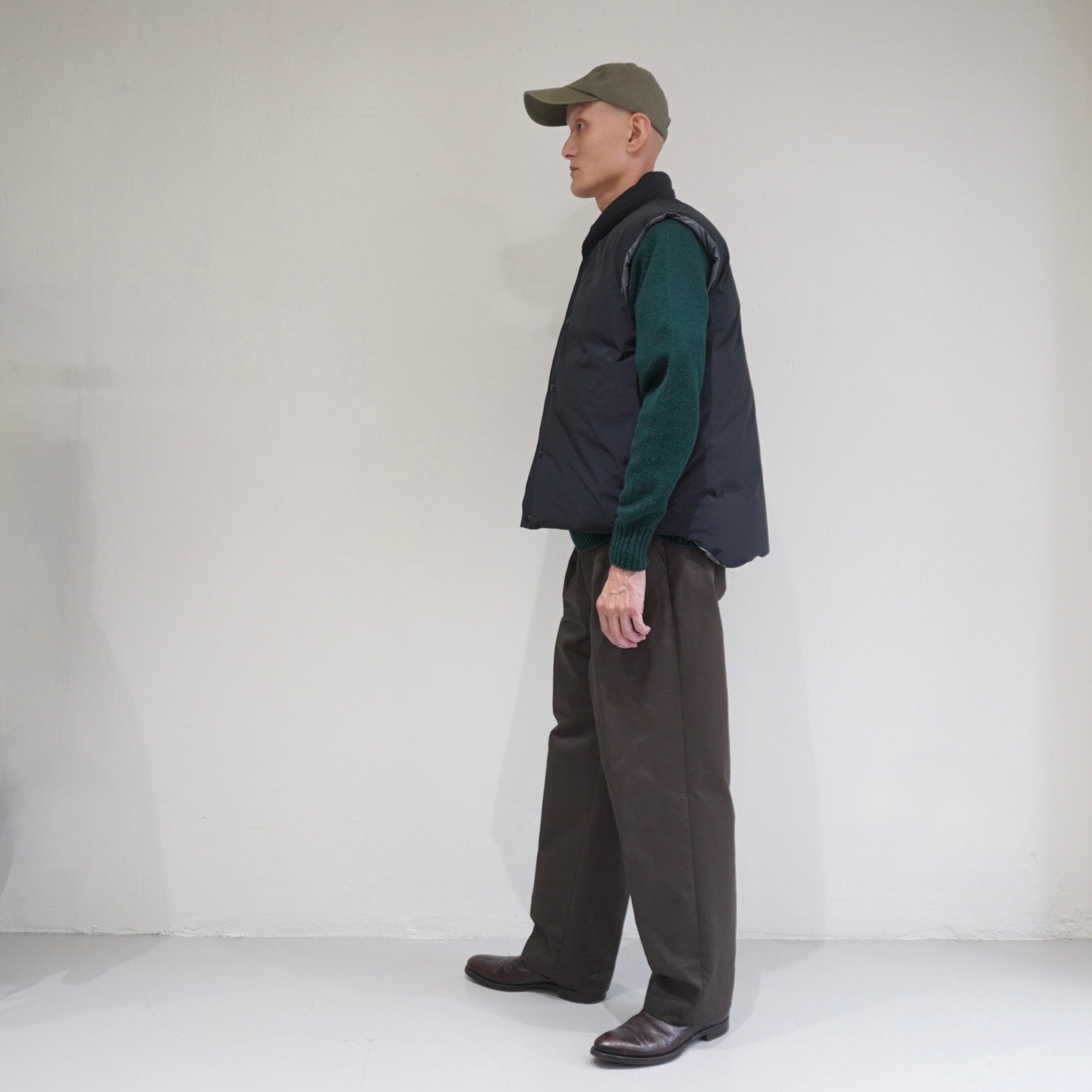 [SCYE] Nylon Stretch Reversible Down Vest サイ ナイロン ストレッチ リバーシブル ダウンベスト - apartir Online Store アパルティール セレクトショップ