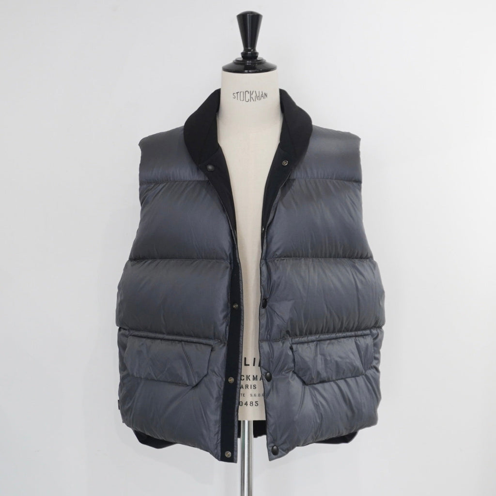 [SCYE] Nylon Stretch Reversible Down Vest サイ ナイロン ストレッチ リバーシブル ダウンベスト - apartir Online Store アパルティール セレクトショップ