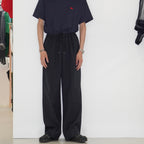[Scye] Polyester Serge Drawstring Trousers サイ ポリエステル サージ ドローストリング トラウザーズ - apartir Online Store アパルティール セレクトショップ