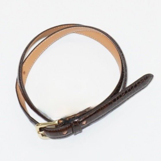 [Scye] Press Croco Dress Belt ベルト - #shop_name #アパルティール# #名古屋# #セレクトショップ#