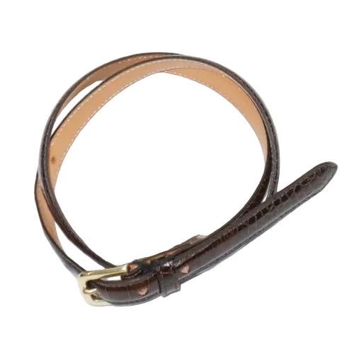 [Scye] Press Croco Dress Belt サイ 型押し クロコ ドレス ベルト - apartir Online Store アパルティール セレクトショップ