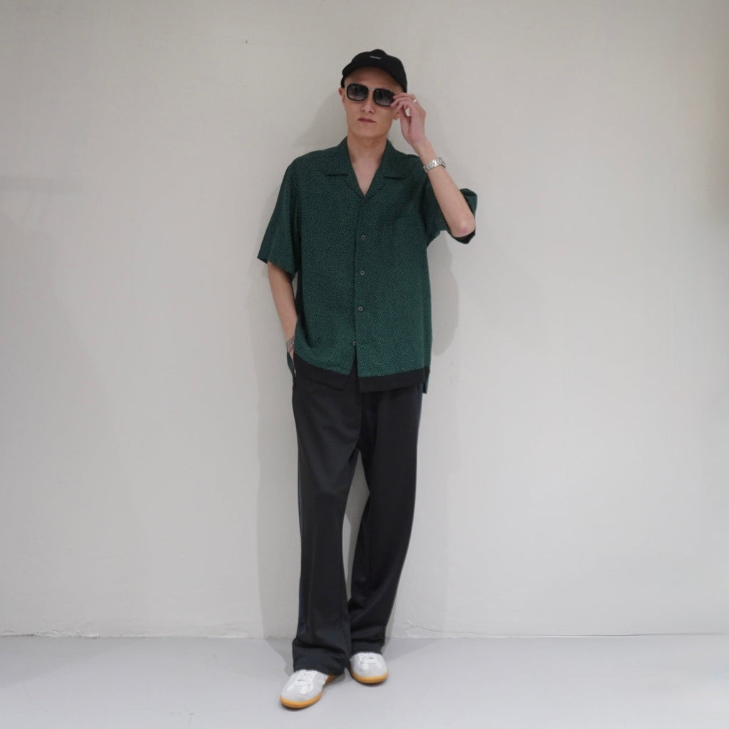 [Scye] Printed Linen Camp Collar Shirt - apartir Online Store アパルティール セレクトショップ