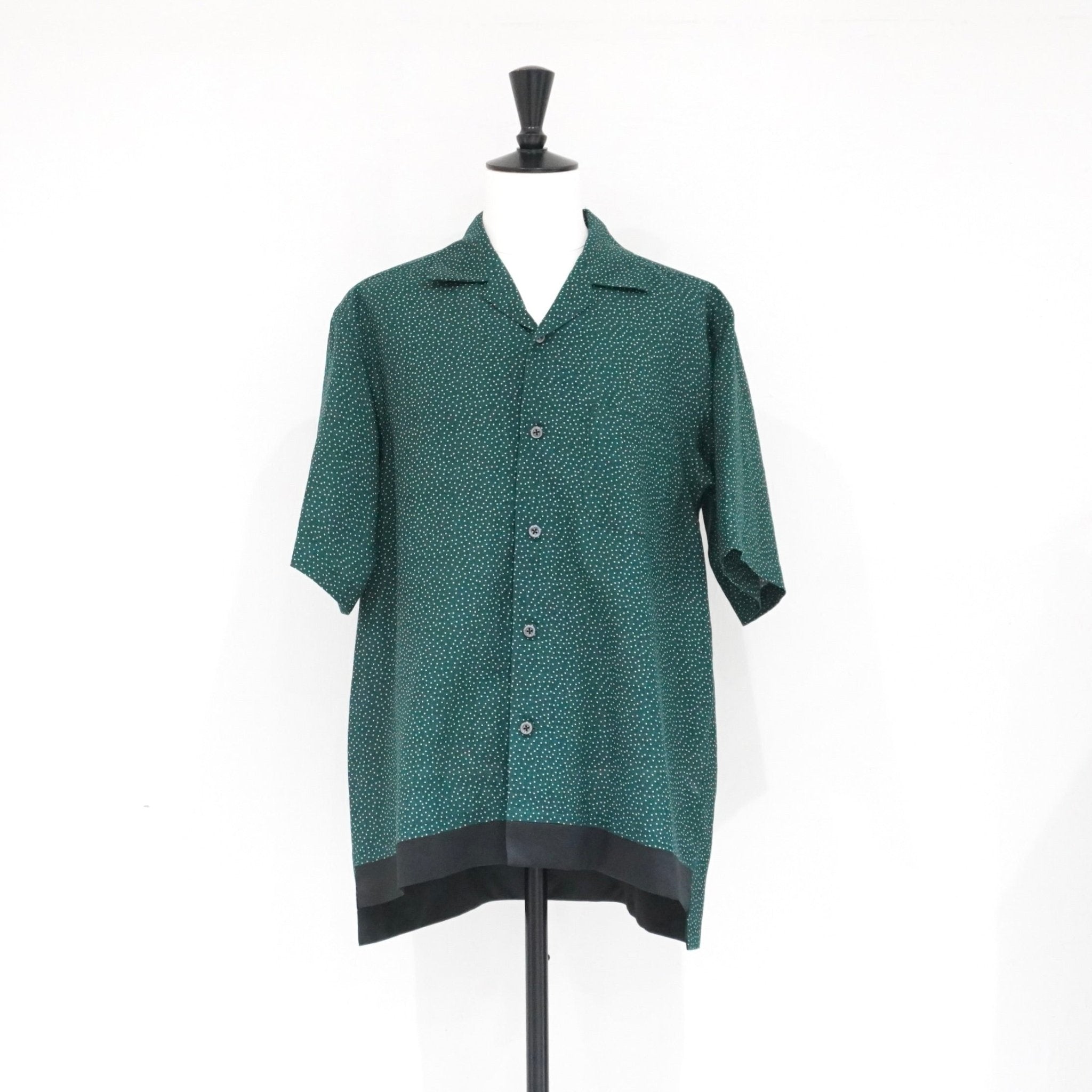 [Scye] Printed Linen Camp Collar Shirt サイ プリント リネン キャンプカラー シャツ - apartir Online Store アパルティール セレクトショップ
