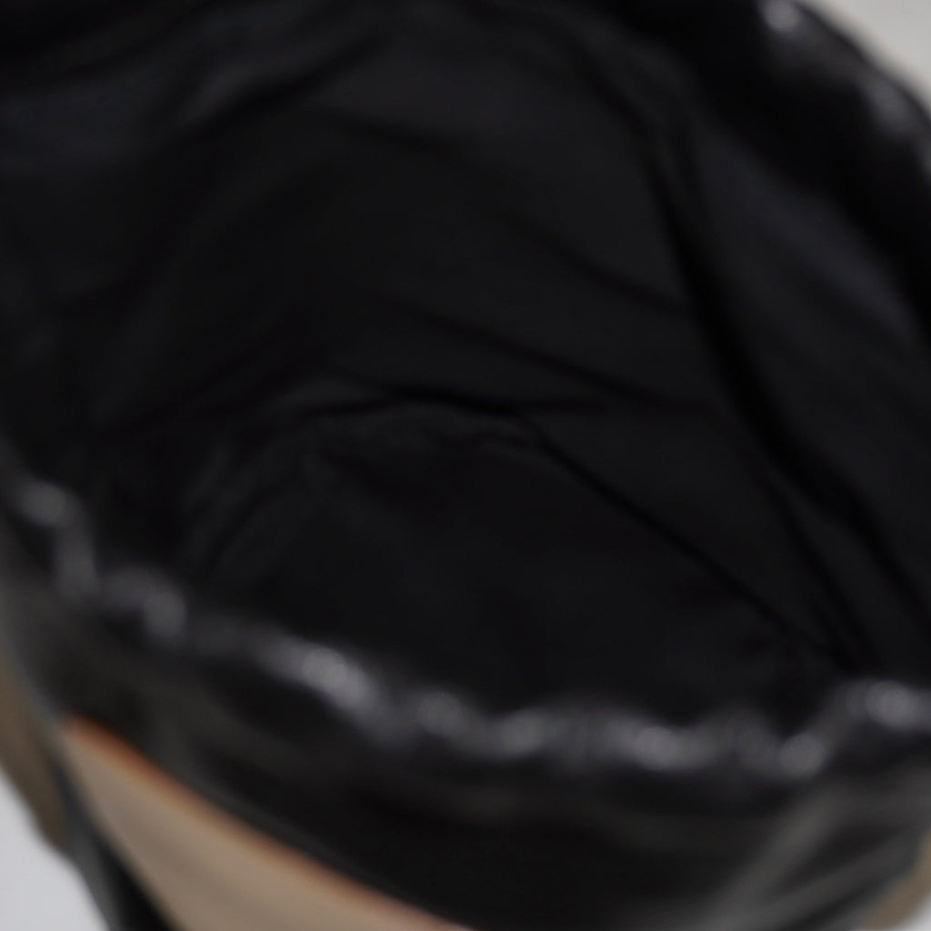 [Scye] Shrink Leather Drawstring Bag サイ シュリンクレザー ドローストリングバッグ - apartir Online Store アパルティール セレクトショップ