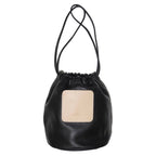 [Scye] Shrink Leather Drawstring Bag サイ シュリンクレザー ドローストリングバッグ - apartir Online Store アパルティール セレクトショップ