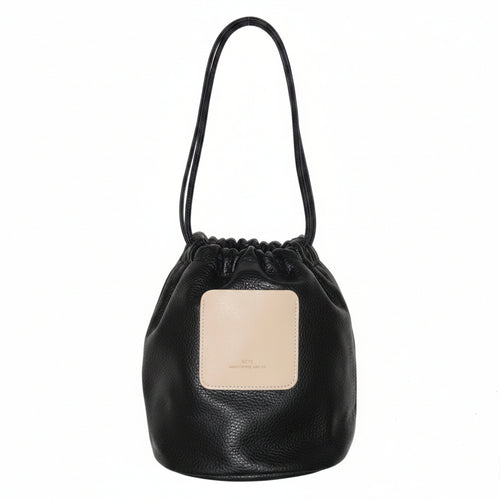 [Scye] Shrink Leather Drawstring Bag サイ シュリンクレザー ドローストリングバッグ - apartir Online Store アパルティール セレクトショップ