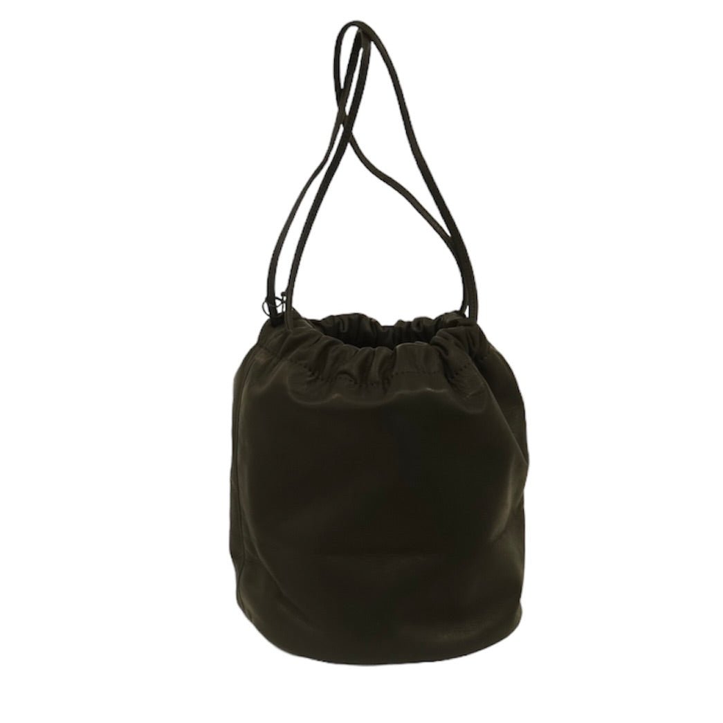 [Scye] Soft Leather Drawstring Bag サイ レザー 巾着 バッグ