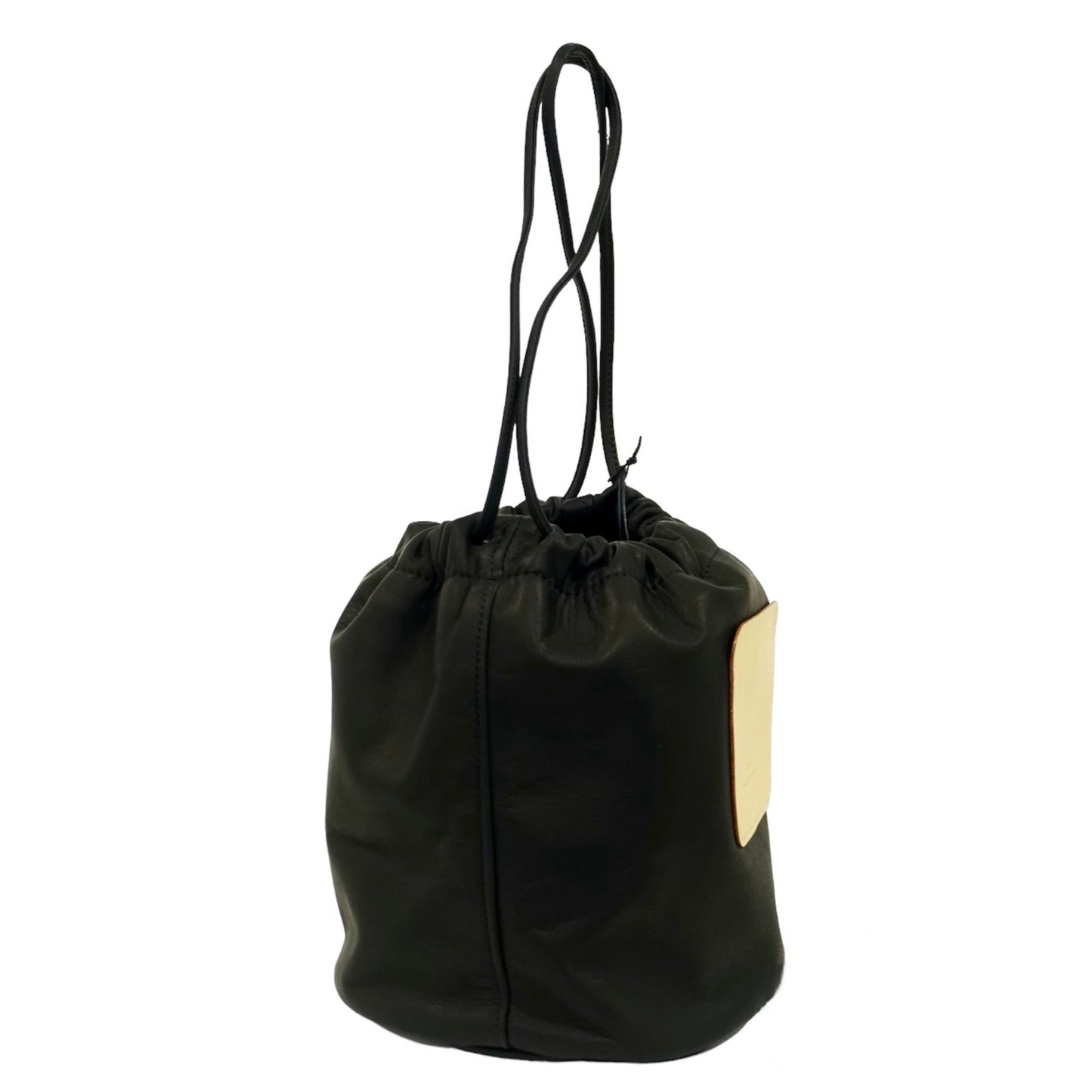 [Scye] Soft Leather Drawstring Bag サイ レザー 巾着 バッグ バッグ - #shop_name #アパルティール# #名古屋# #セレクトショップ#