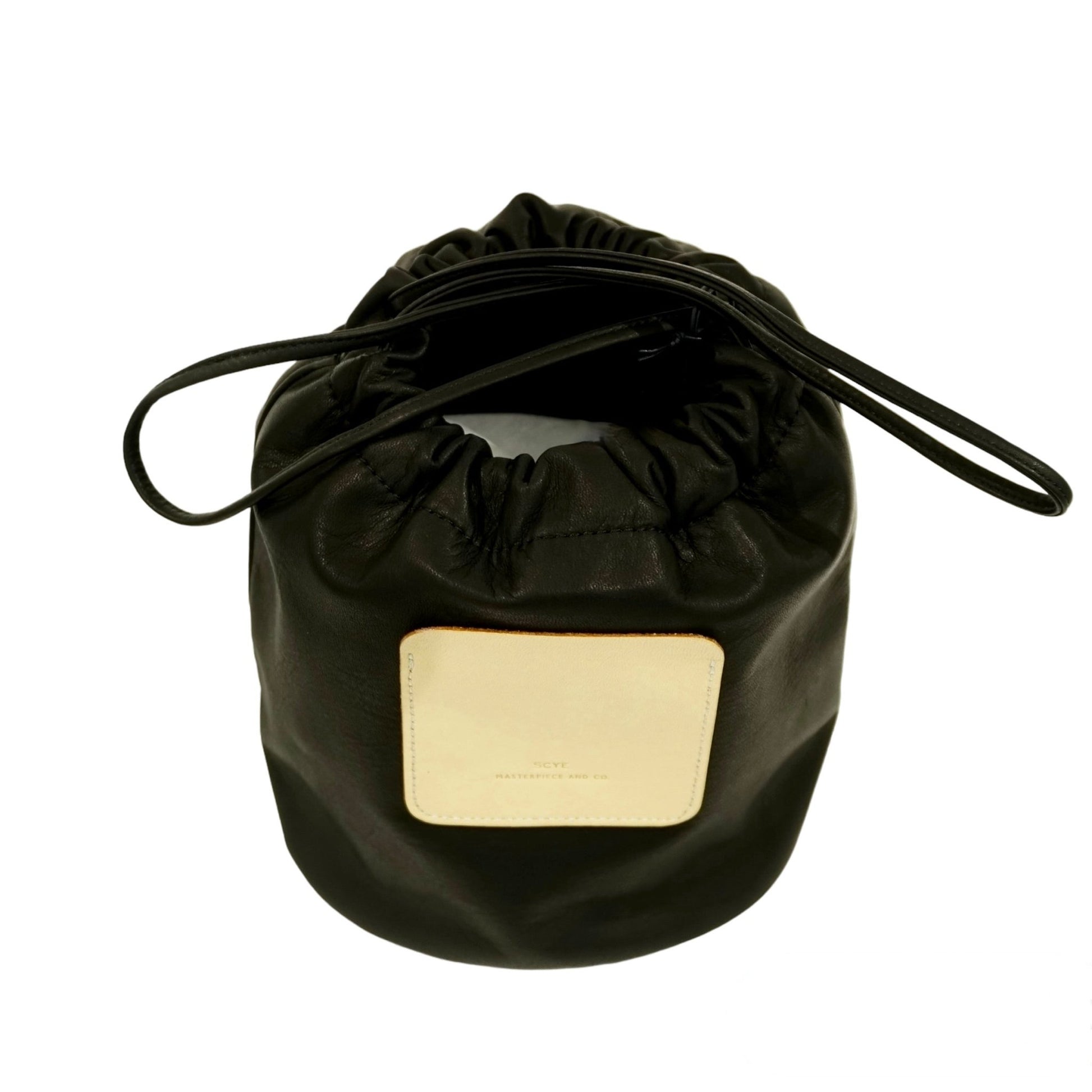 [Scye] Soft Leather Drawstring Bag サイ レザー 巾着 バッグ バッグ - #shop_name #アパルティール# #名古屋# #セレクトショップ#