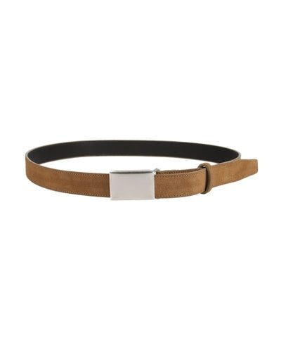 [Scye] Suede Touch Leather Box Buckle Belt - apartir Online Store アパルティール セレクトショップ