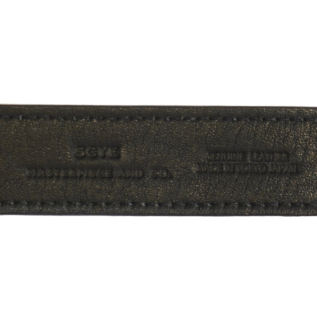 [Scye] Suede Touch Leather Box Buckle Belt - apartir Online Store アパルティール セレクトショップ
