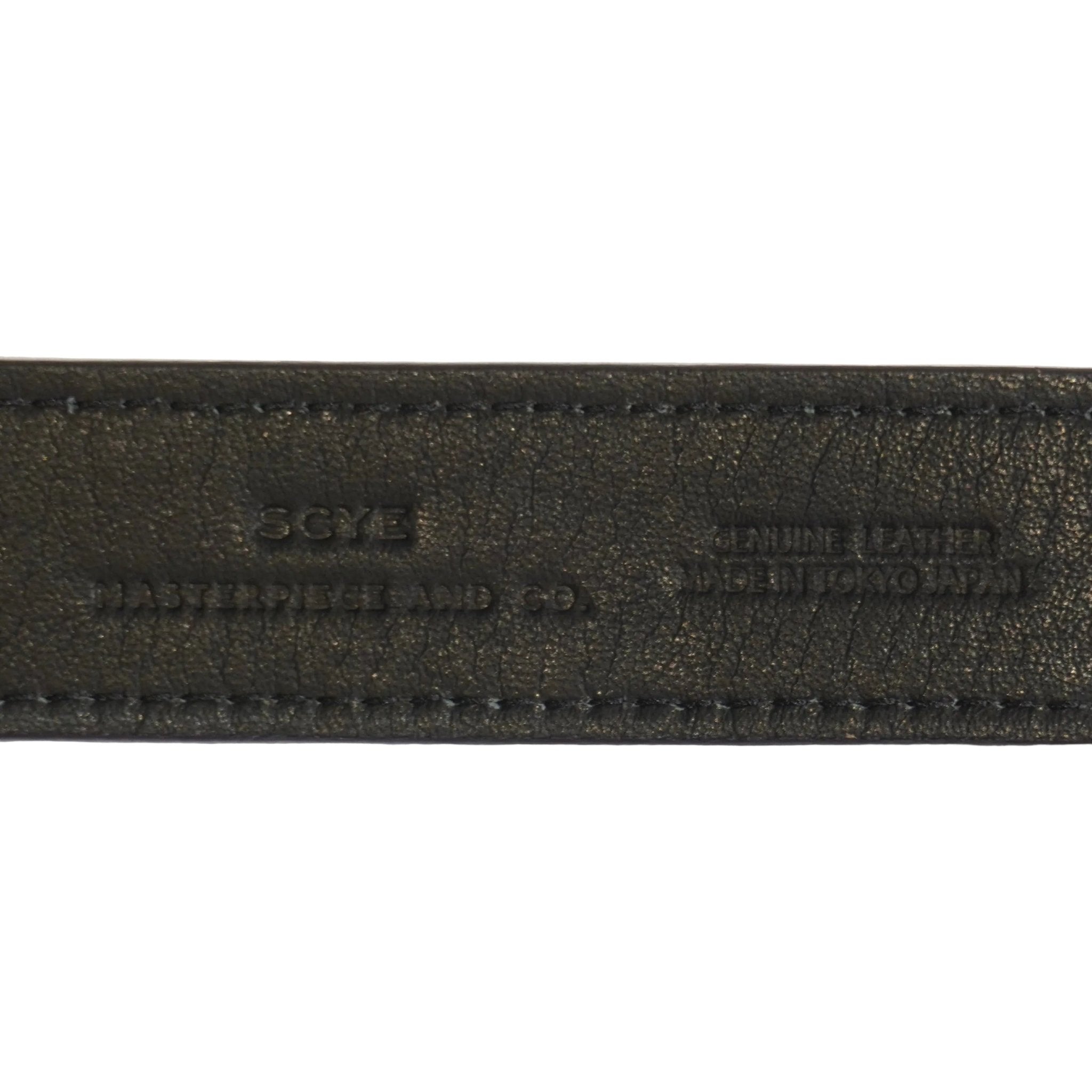 [Scye] Suede Touch Leather Box Buckle Belt - apartir Online Store アパルティール セレクトショップ