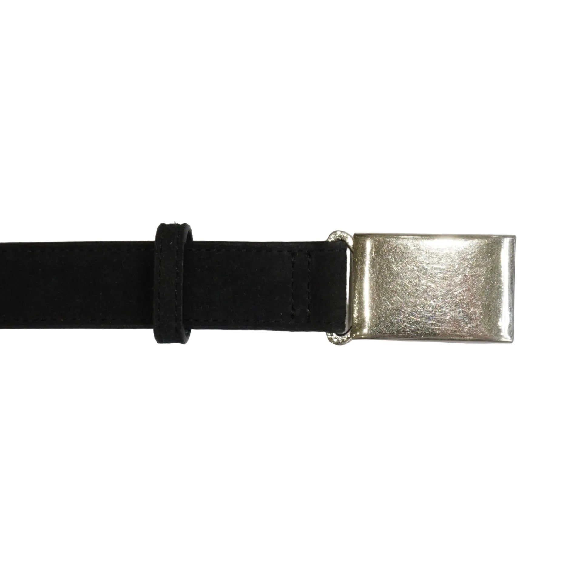 [Scye] Suede Touch Leather Box Buckle Belt - apartir Online Store アパルティール セレクトショップ