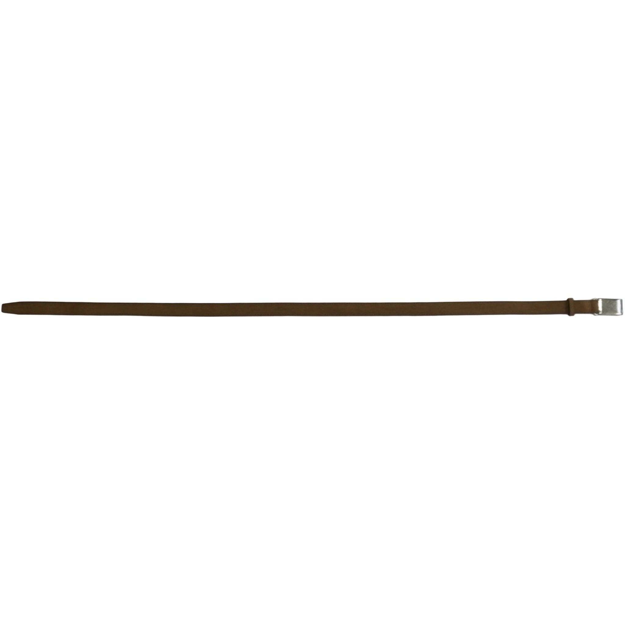 [Scye] Suede Touch Leather Box Buckle Belt - apartir Online Store アパルティール セレクトショップ