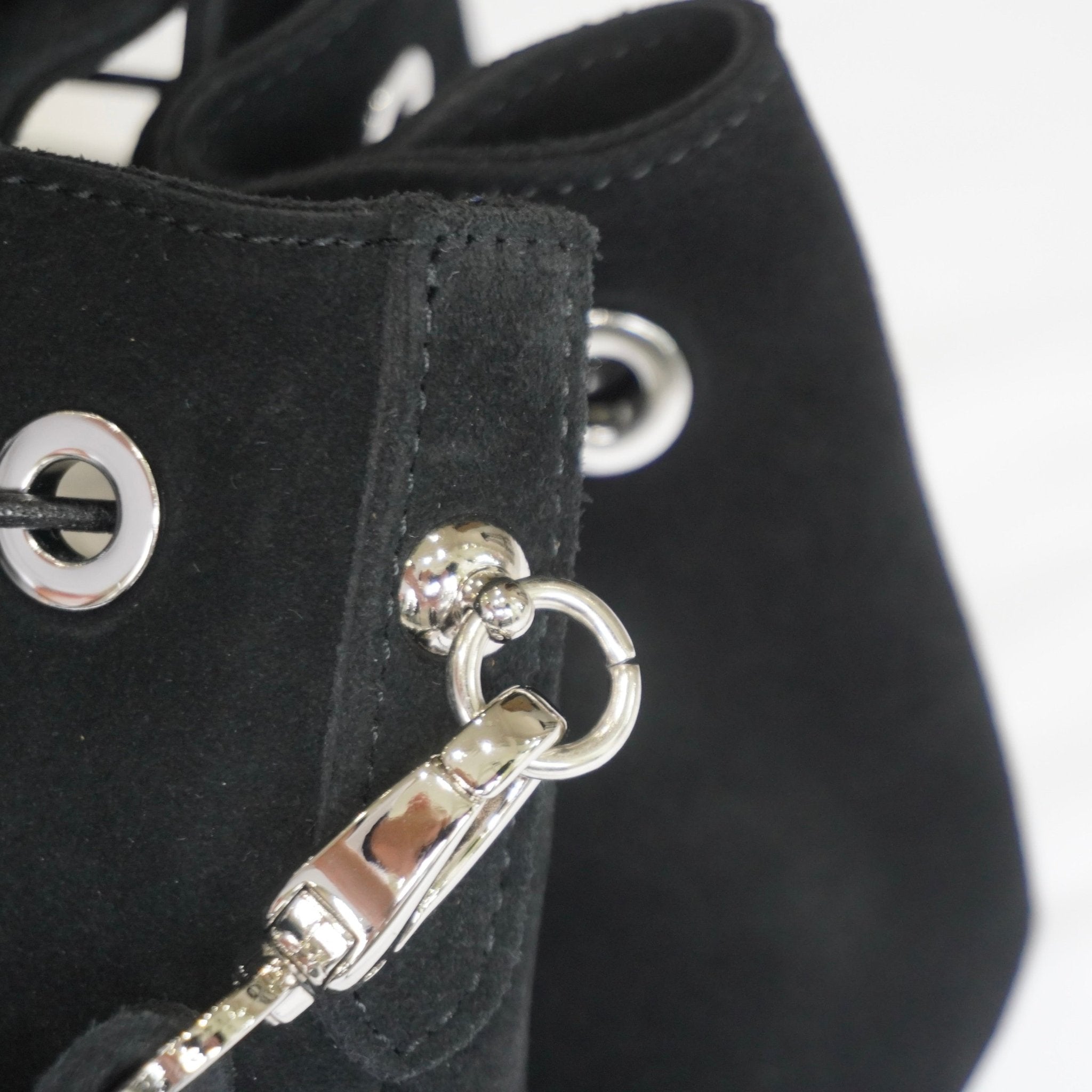 [Scye] Suede Touch Leather Drawstring Bag - apartir Online Store アパルティール セレクトショップ