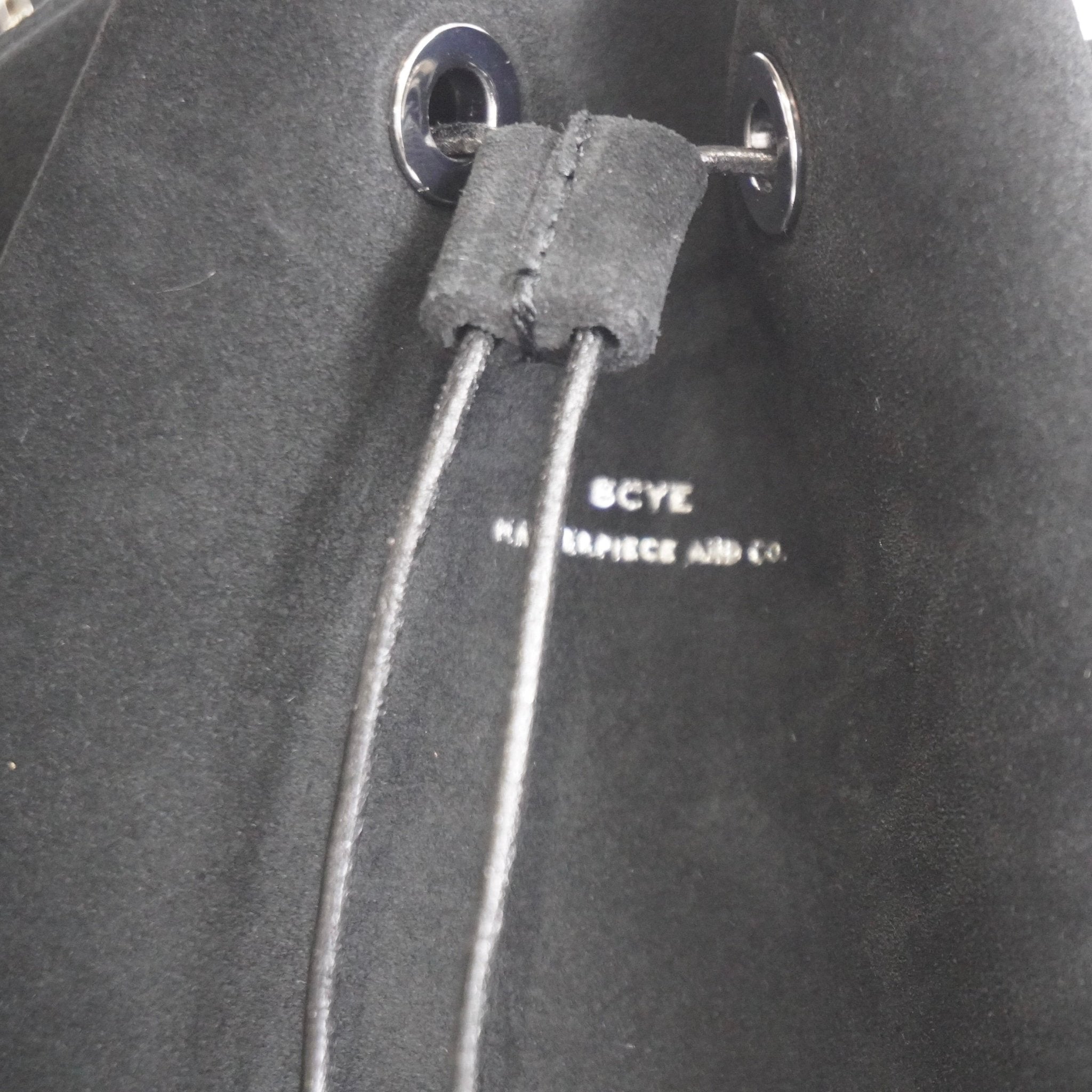 [Scye] Suede Touch Leather Drawstring Bag - apartir Online Store アパルティール セレクトショップ