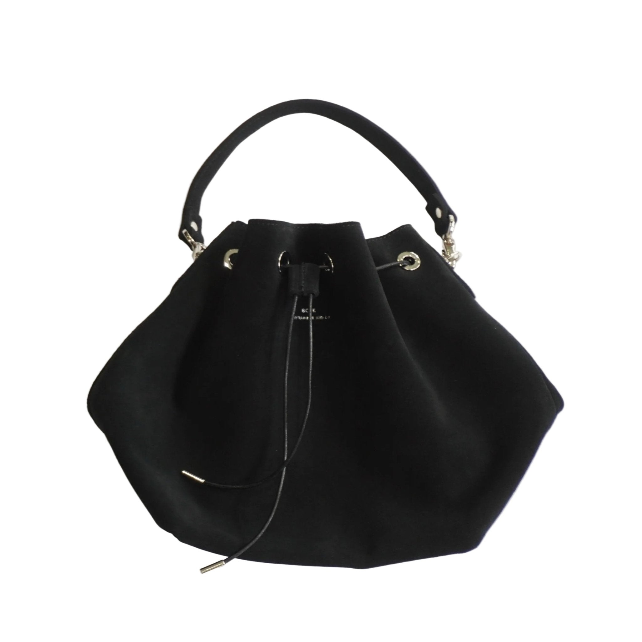 [Scye] Suede Touch Leather Drawstring Bag - apartir Online Store アパルティール セレクトショップ