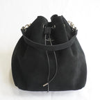 [Scye] Suede Touch Leather Drawstring Bag - apartir Online Store アパルティール セレクトショップ