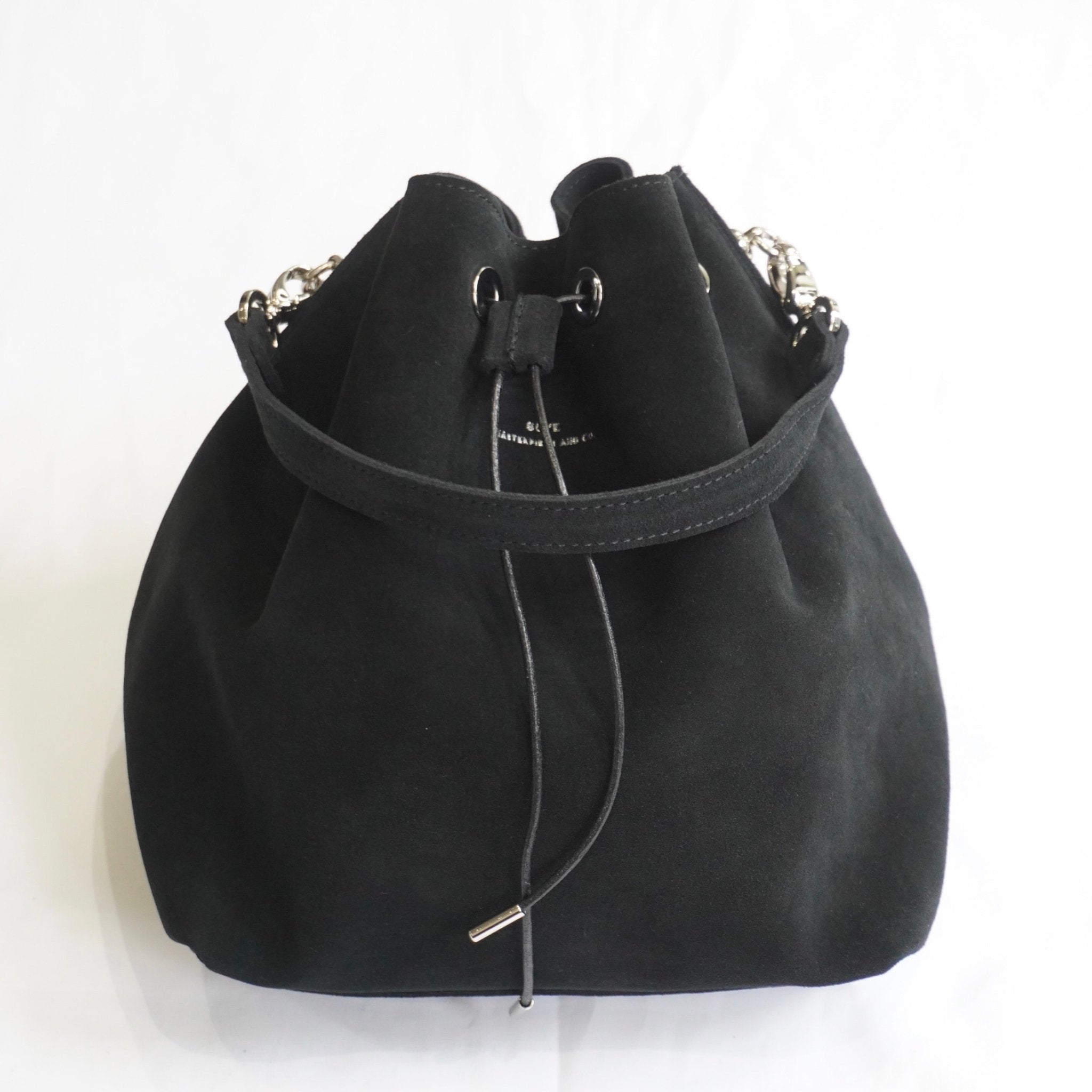 [Scye] Suede Touch Leather Drawstring Bag - apartir Online Store アパルティール セレクトショップ