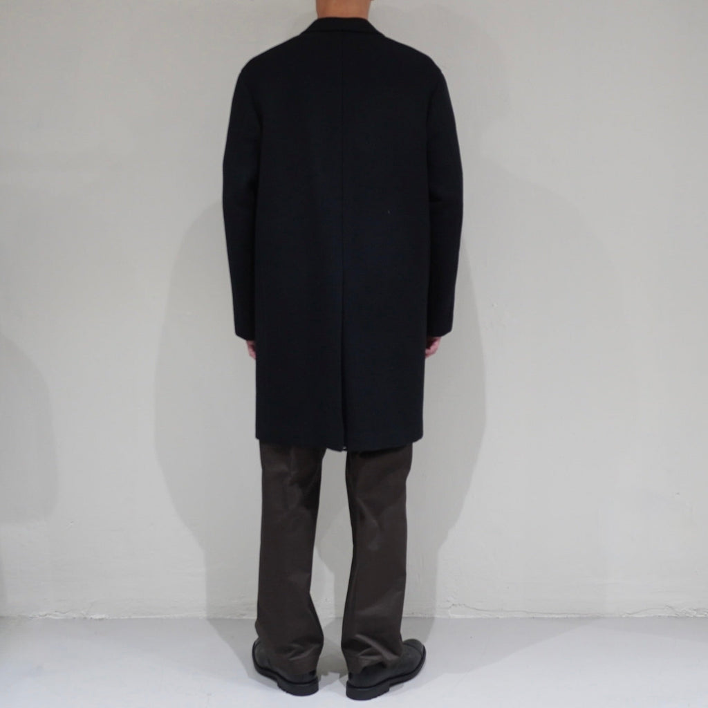 [SCYE BASICS] Super140'S Wool Melton Tailored Coat サイ スーパー140 ウールメルトン テーラード コート - apartir Online Store アパルティール セレクトショップ