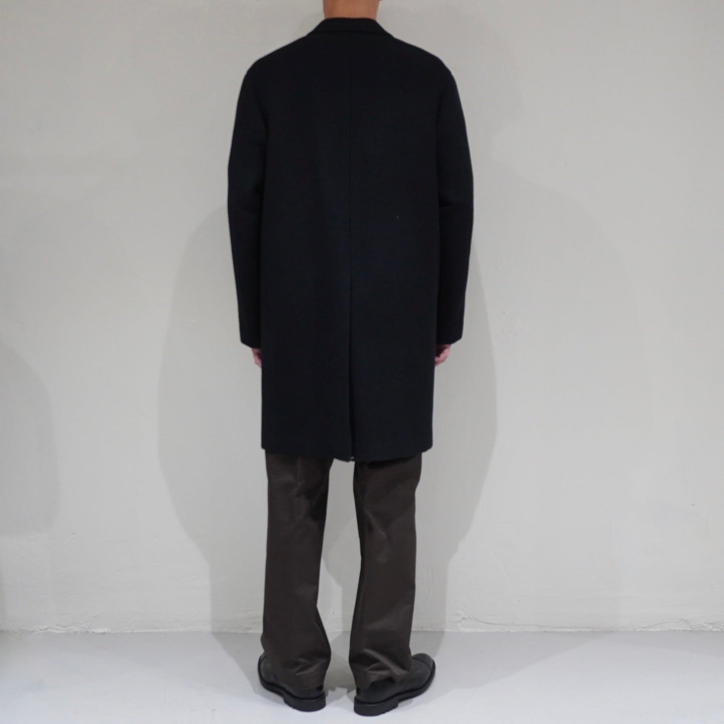 [SCYE] Super140'S Wool Melton Tailored Coat サイ スーパー140 ウールメルトン テーラード コート アウター - #shop_name #アパルティール# #名古屋# #セレクトショップ#