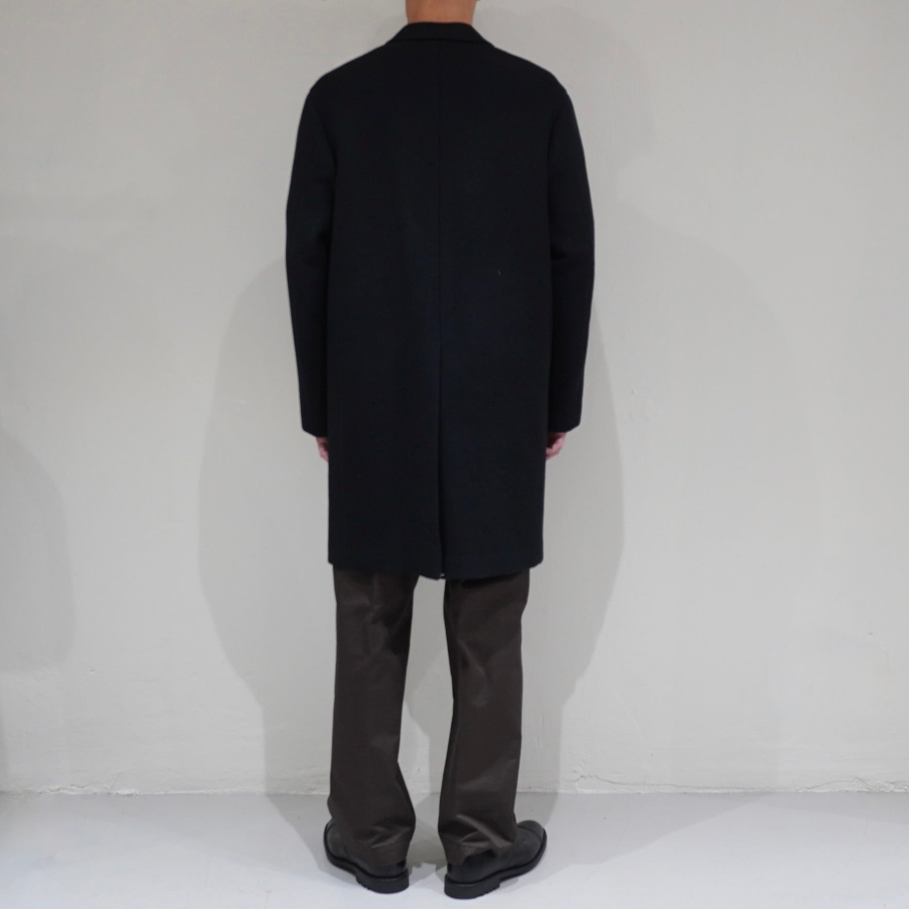 [SCYE BASICS] Super140'S Wool Melton Tailored Coat サイ スーパー140 ウールメルトン テーラード コート - apartir Online Store アパルティール セレクトショップ
