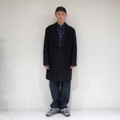 [SCYE] Super140'S Wool Melton Tailored Coat サイ スーパー140 ウールメルトン テーラード コート アウター - #shop_name #アパルティール# #名古屋# #セレクトショップ#