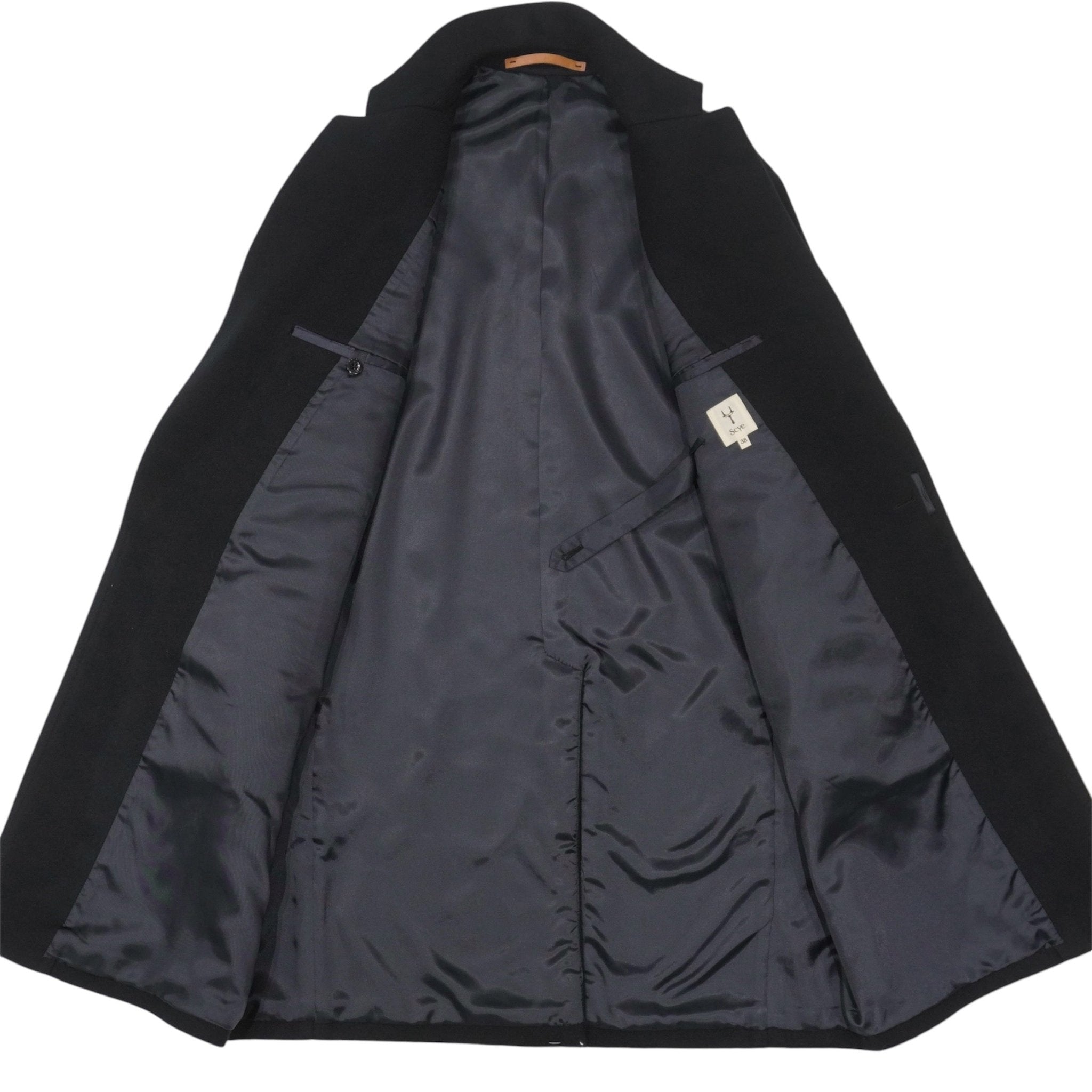 [SCYE BASICS] Super140'S Wool Melton Tailored Coat サイ スーパー140 ウールメルトン テーラード コート - apartir Online Store アパルティール セレクトショップ