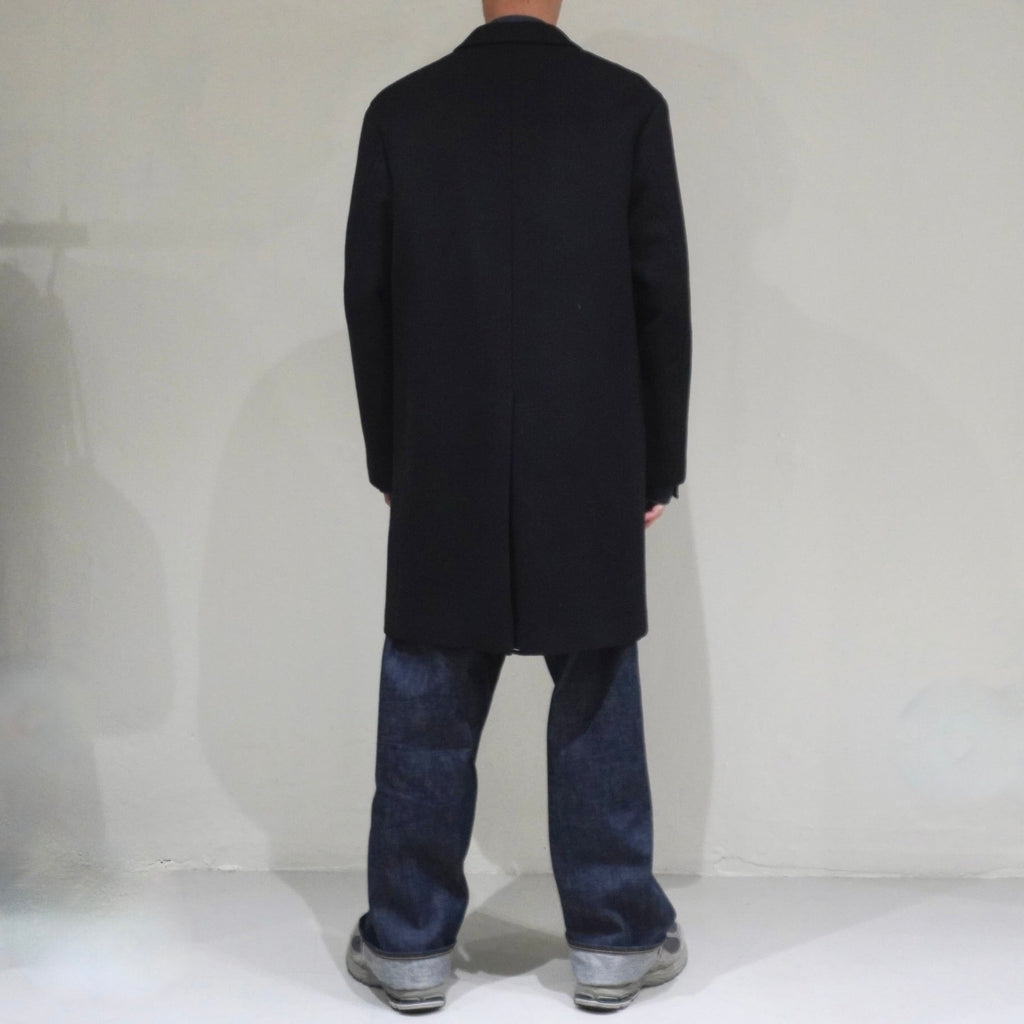 [SCYE BASICS] Super140'S Wool Melton Tailored Coat サイ スーパー140 ウールメルトン テーラード コート - apartir Online Store アパルティール セレクトショップ