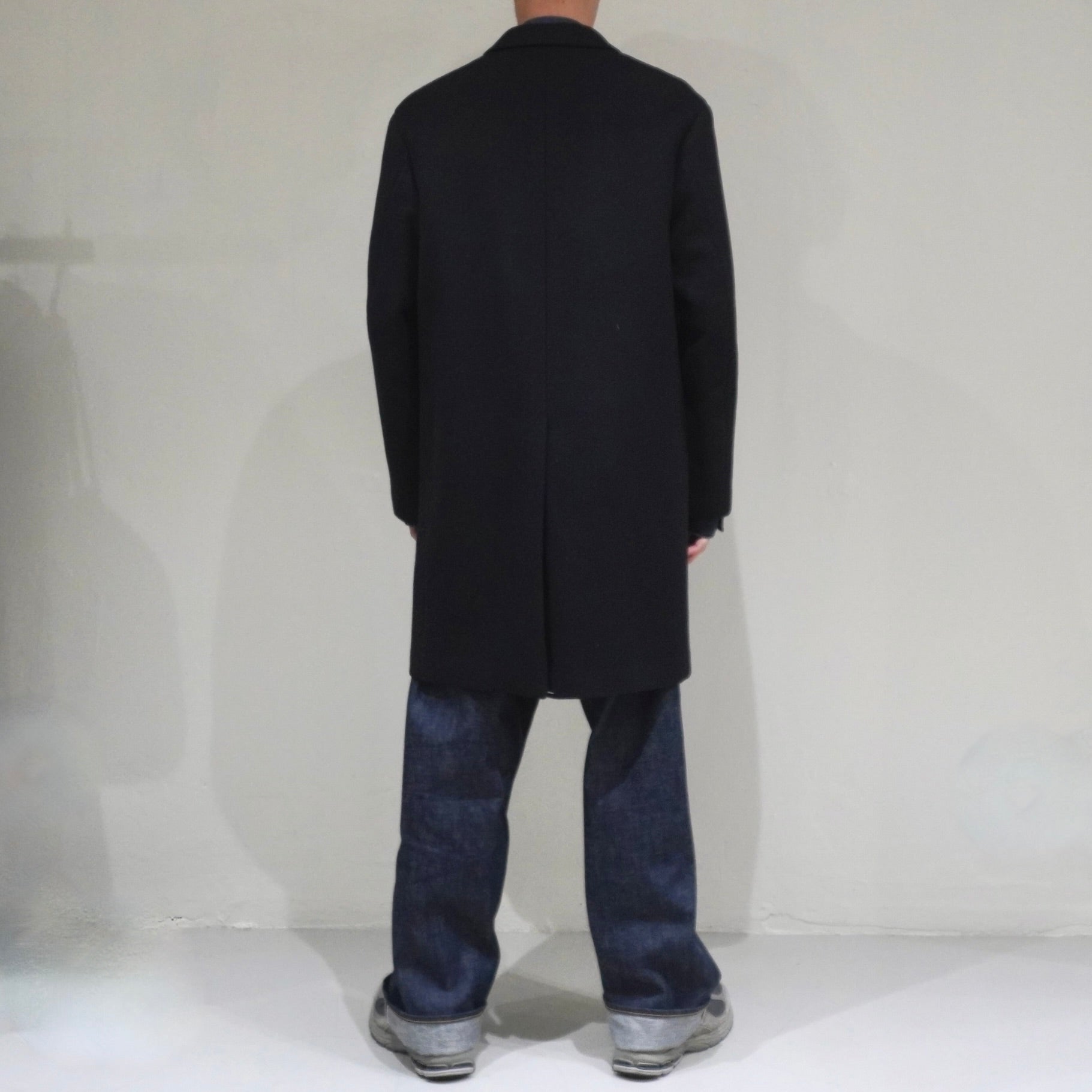 [SCYE BASICS] Super140'S Wool Melton Tailored Coat サイ スーパー140 ウールメルトン テーラード コート - apartir Online Store アパルティール セレクトショップ