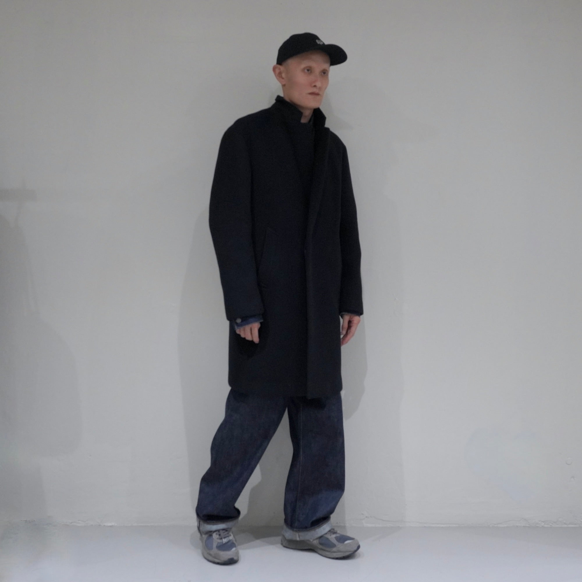 [SCYE BASICS] Super140'S Wool Melton Tailored Coat サイ スーパー140 ウールメルトン テーラード コート - apartir Online Store アパルティール セレクトショップ