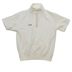 [SCYE] Womens Tubular Loop Back Terry Logo Half Zip Pullover 丸胴 ハーフジップ 半袖スウェットシャツ - apartir Online Store アパルティール セレクトショップ