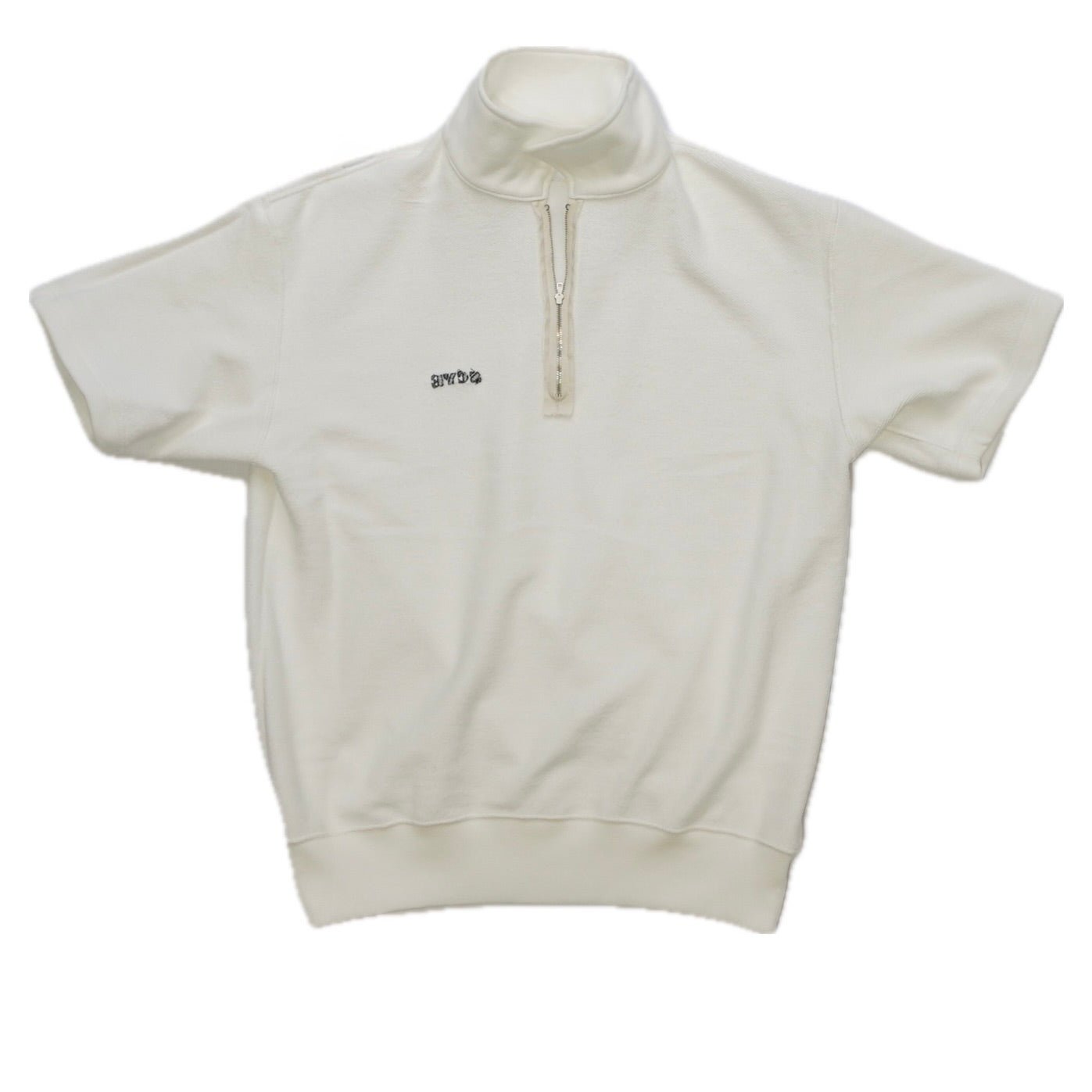 [SCYE] Womens Tubular Loop Back Terry Logo Half Zip Pullover 丸胴 ハーフジップ 半袖スウェットシャツ - apartir Online Store アパルティール セレクトショップ