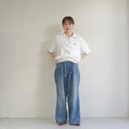 [SCYE] Womens Tubular Loop Back Terry Logo Half Zip Pullover 丸胴 ハーフジップ 半袖スウェットシャツ - apartir Online Store アパルティール セレクトショップ