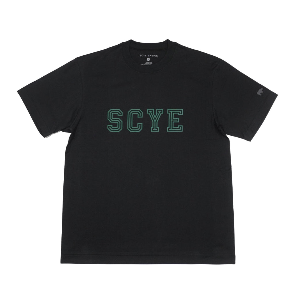 [SCYEBASICS] 30/2 Cotton Jersey College Logo T-Shirt サイベーシックス カレッジ ロゴ Tシャツ - apartir Online Store アパルティール セレクトショップ