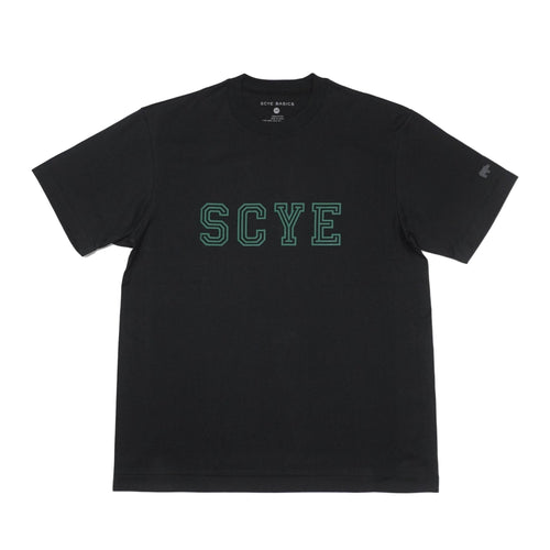 [SCYEBASICS] 30/2 Cotton Jersey College Logo T-Shirt サイベーシックス カレッジ ロゴ Tシャツ - apartir Online Store アパルティール セレクトショップ