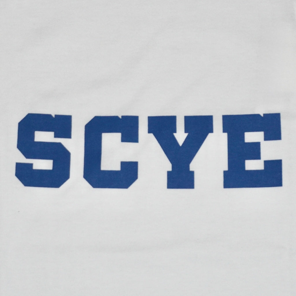 [SCYEBASICS] 30/2 Cotton Jersey College Logo T-Shirt サイベーシックス カレッジ ロゴ Tシャツ - apartir Online Store アパルティール セレクトショップ