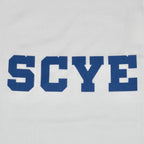 [SCYEBASICS] 30/2 Cotton Jersey College Logo T-Shirt サイベーシックス カレッジ ロゴ Tシャツ - apartir Online Store アパルティール セレクトショップ