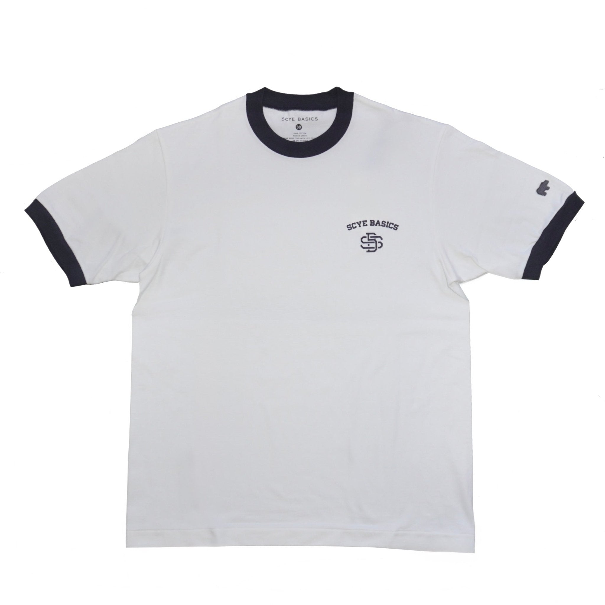 [SCYEBASICS] 30/2 Cotton Jersey Print Ringer T-Shirt サイベーシックス プリント リンガー Tシャツ - apartir Online Store アパルティール セレクトショップ