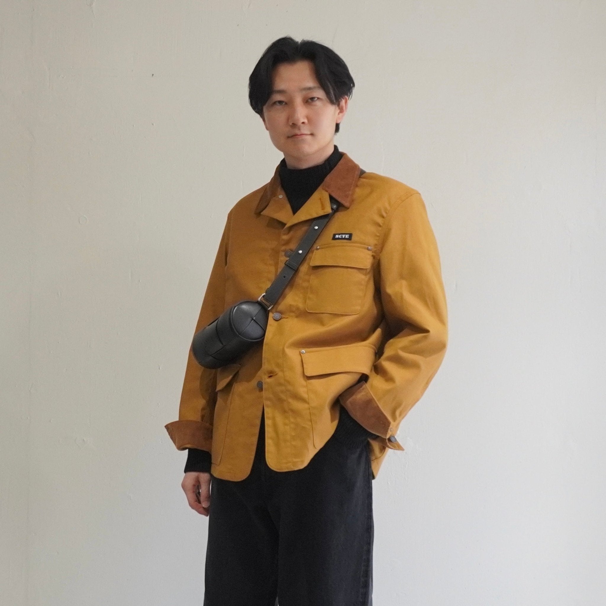 SCYEBASICS] Cotton Duck Chore Jacket サイベーシックス コットン
