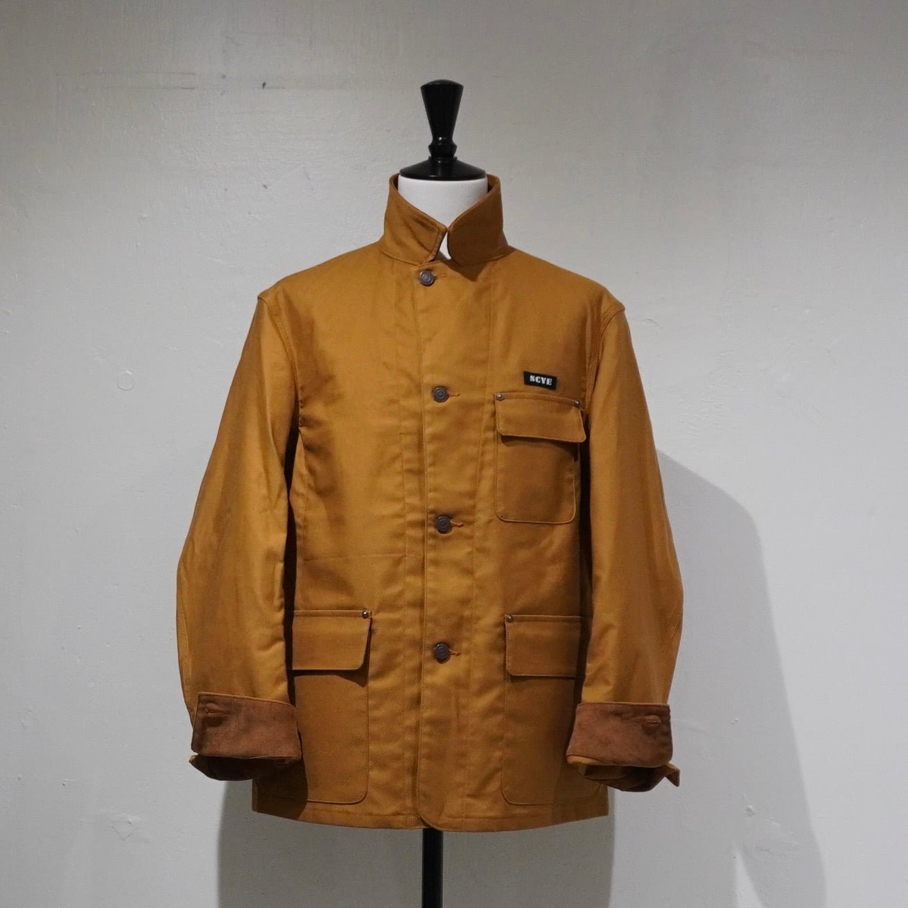 SCYEBASICS] Cotton Duck Chore Jacket サイベーシックス コットン