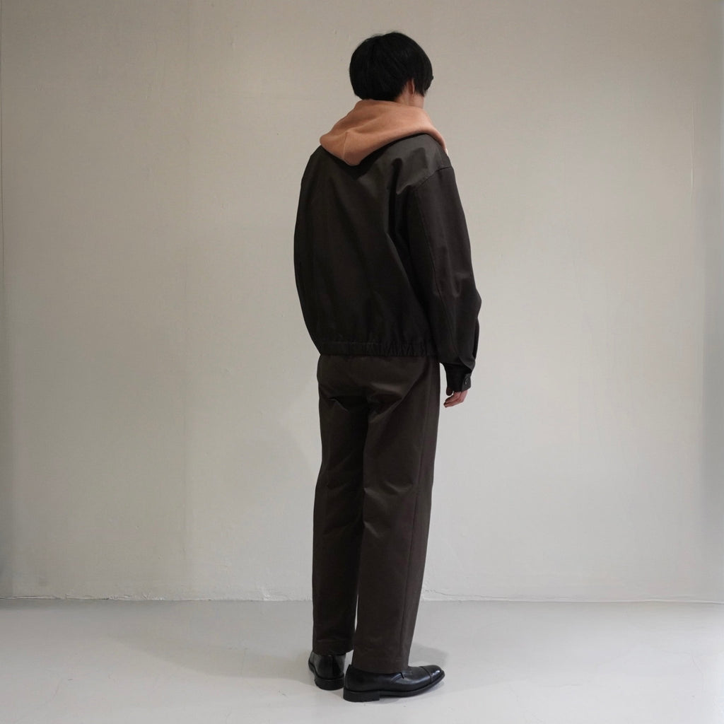 [SCYEBASICS] FINX COTTON Gaberdine Blouson Jacket フィンクスコットン ギャバジン ブルゾン - apartir Online Store アパルティール セレクトショップ