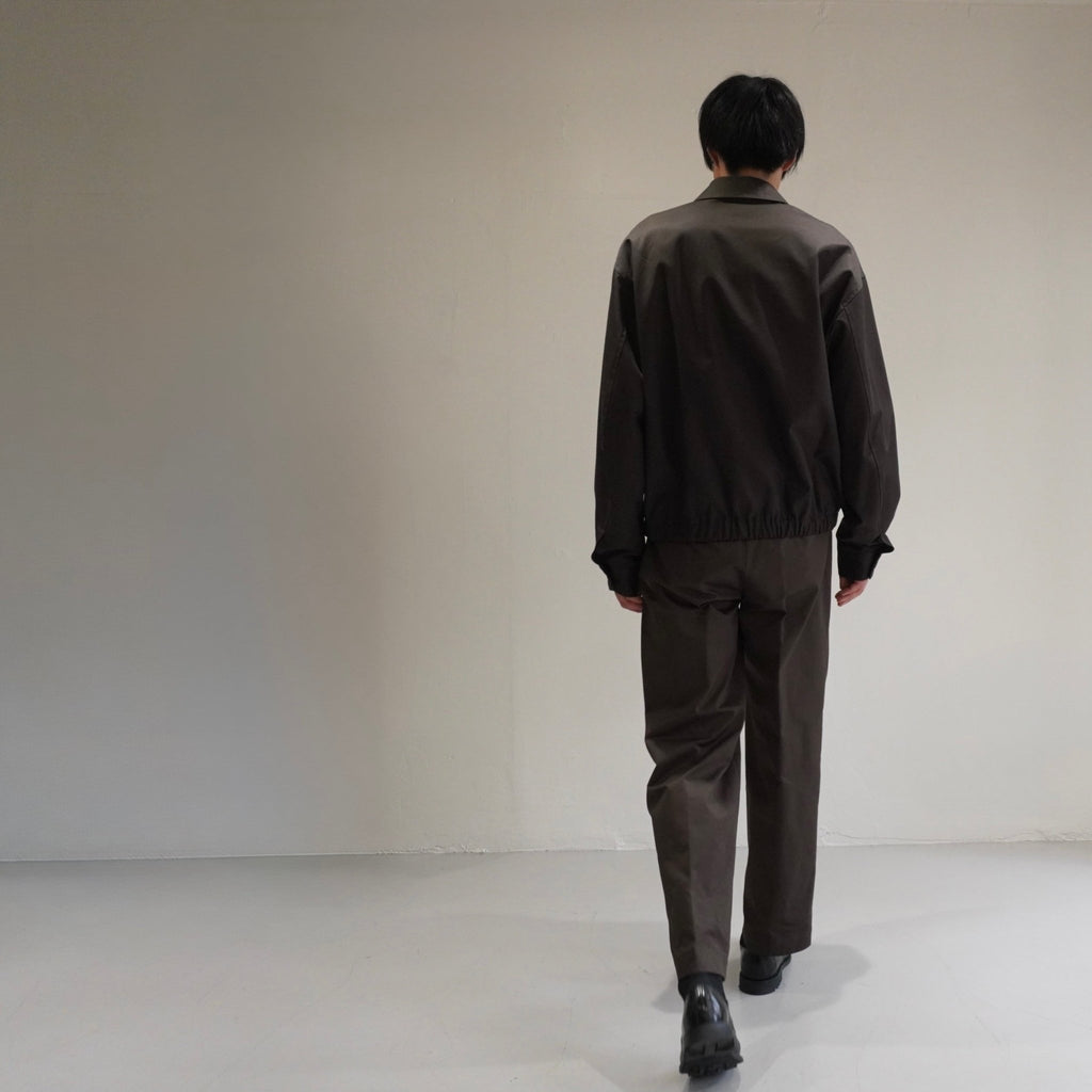 [SCYEBASICS] FINX COTTON Gaberdine Blouson Jacket フィンクスコットン ギャバジン ブルゾン - apartir Online Store アパルティール セレクトショップ