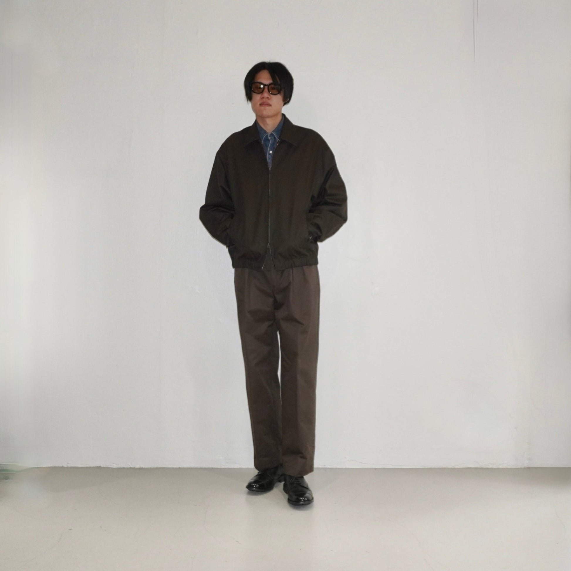 [SCYEBASICS] FINX COTTON Gaberdine Blouson Jacket フィンクスコットン ギャバジン ブルゾン - apartir Online Store アパルティール セレクトショップ