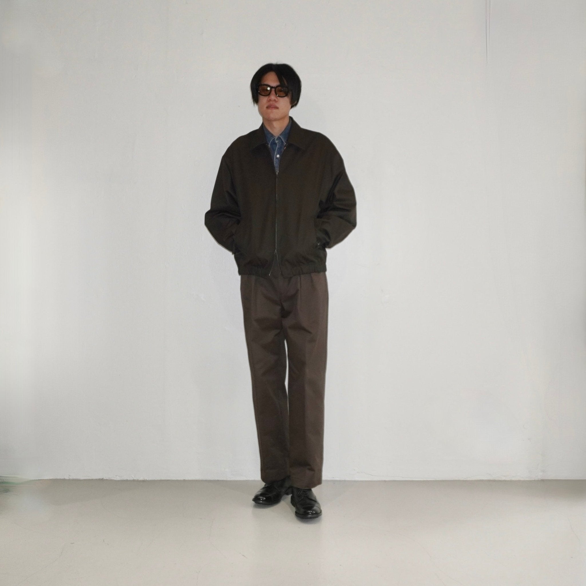 [SCYEBASICS] FINX COTTON Gaberdine Blouson Jacket フィンクスコットン ギャバジン ブルゾン - apartir Online Store アパルティール セレクトショップ