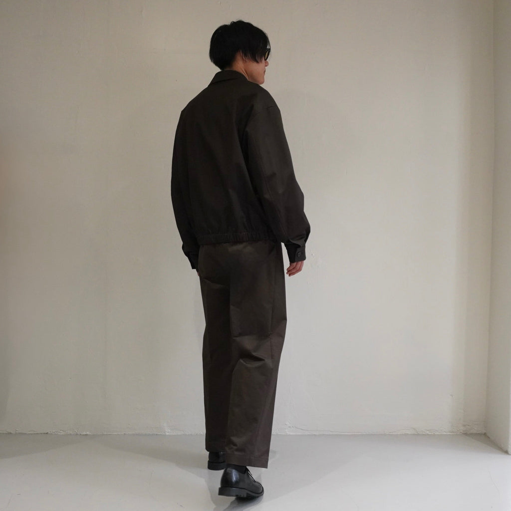 [SCYEBASICS] FINX COTTON Gaberdine Blouson Jacket フィンクスコットン ギャバジン ブルゾン - apartir Online Store アパルティール セレクトショップ